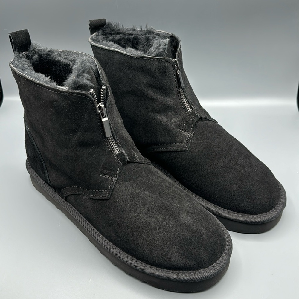 Style & Co. Womens Terrii Suede Faux Fur Lined Winter & Snow Boots